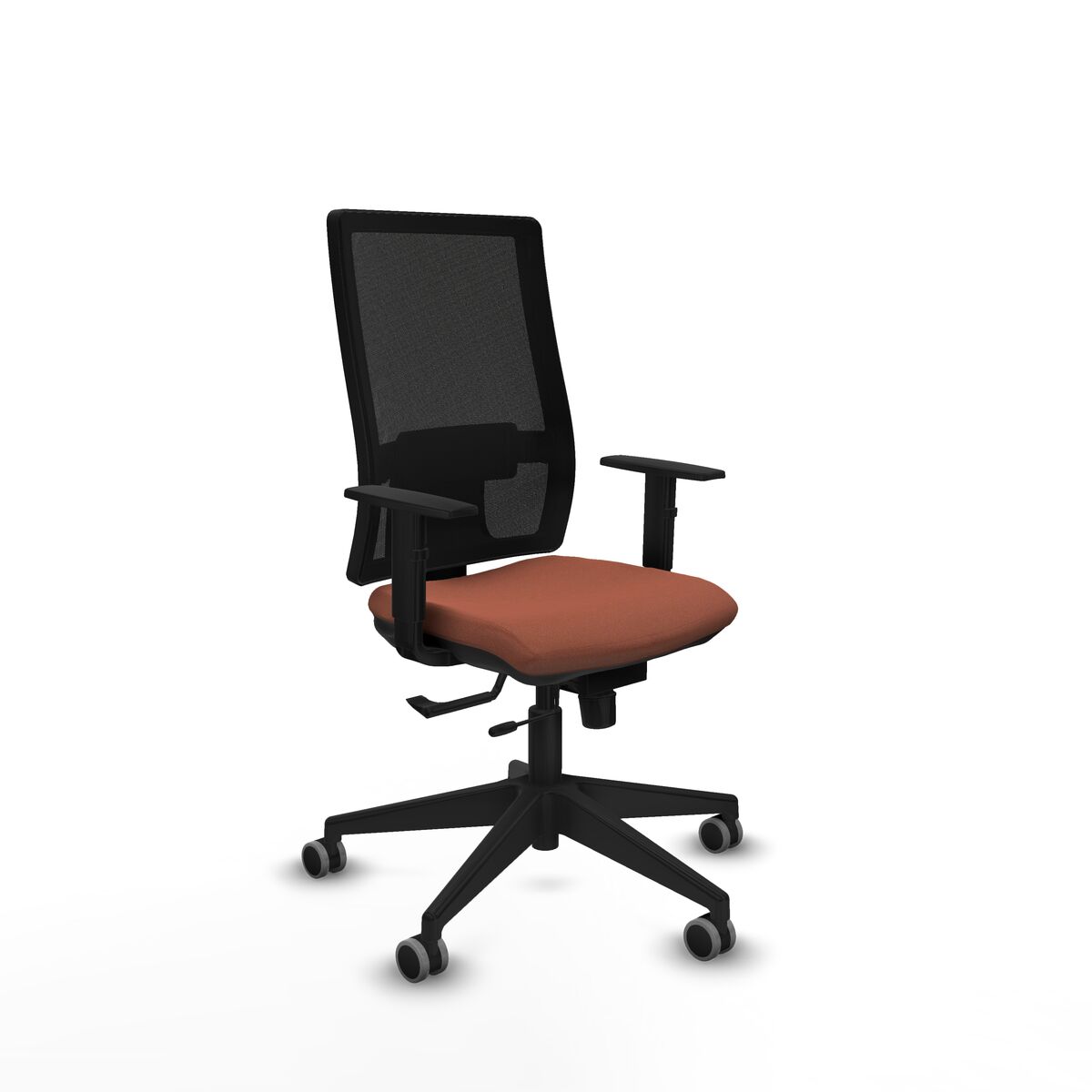 Kontorsstol Piqueras y Crespo 1D066G0 Brun Svart