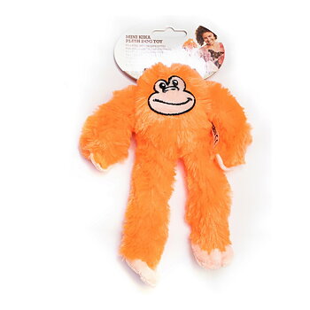 Mjuk leksak för hundar Gloria Kika Orange Polyester polypropen Apa
