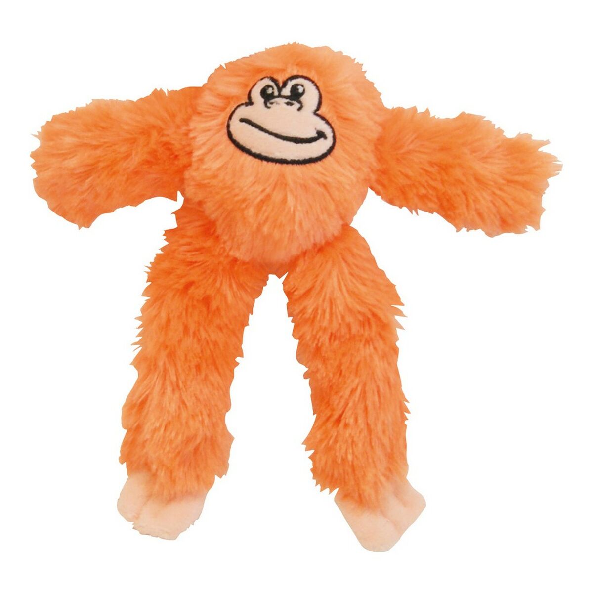 Mjuk leksak för hundar Gloria Kika Orange Polyester polypropen Apa - 14