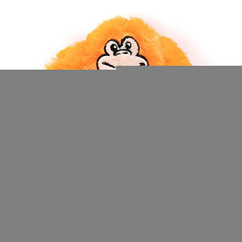 Mjuk leksak för hundar Gloria Kika Orange Polyester polypropen Apa