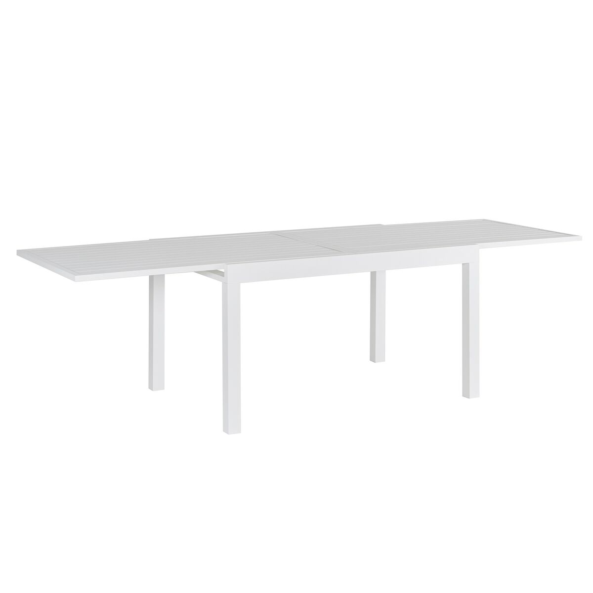Matsalsbord Thais Vit Aluminium 135 x 90 x 74 cm - 2
