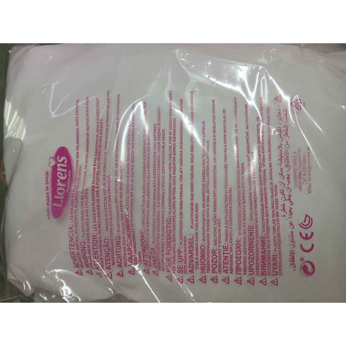 Bebisdocka Llorens 26 cm - 4