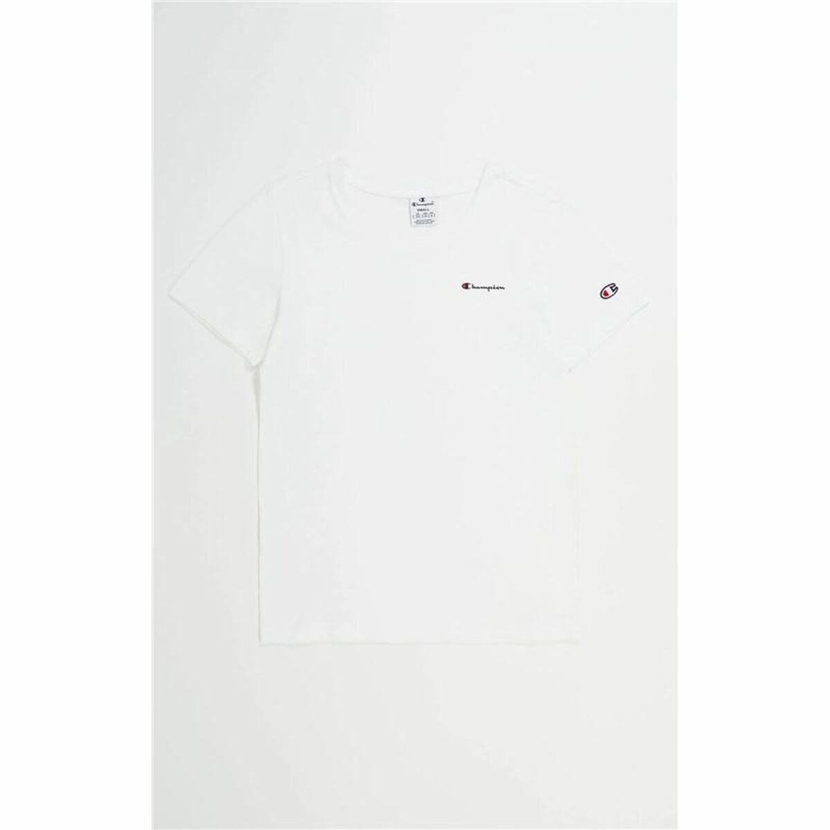 T-shirt med kortärm Dam Champion Crewneck