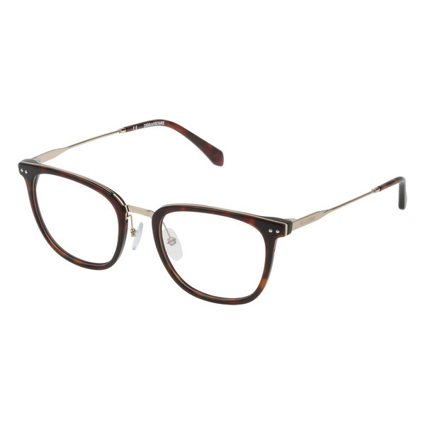 Glasögonbågar Zadig & Voltaire VZV186510722 Brun Ø 51 mm - 2