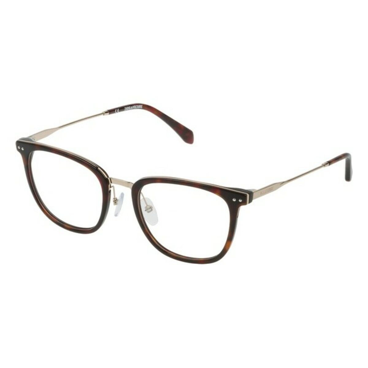 Glasögonbågar Zadig & Voltaire VZV186510722 Brun Ø 51 mm - 4