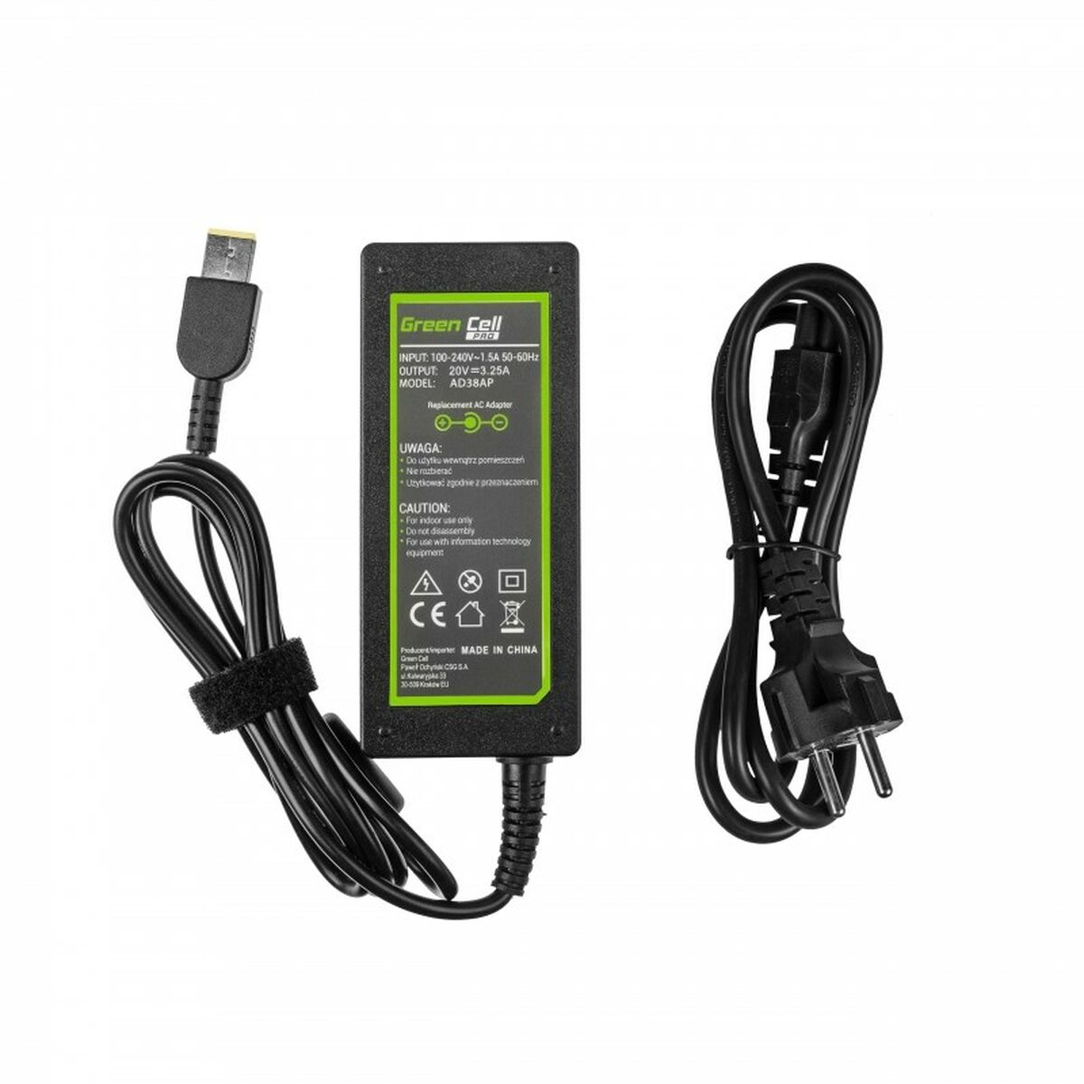 Laptopladdare Green Cell AD38AP 65 W - 6