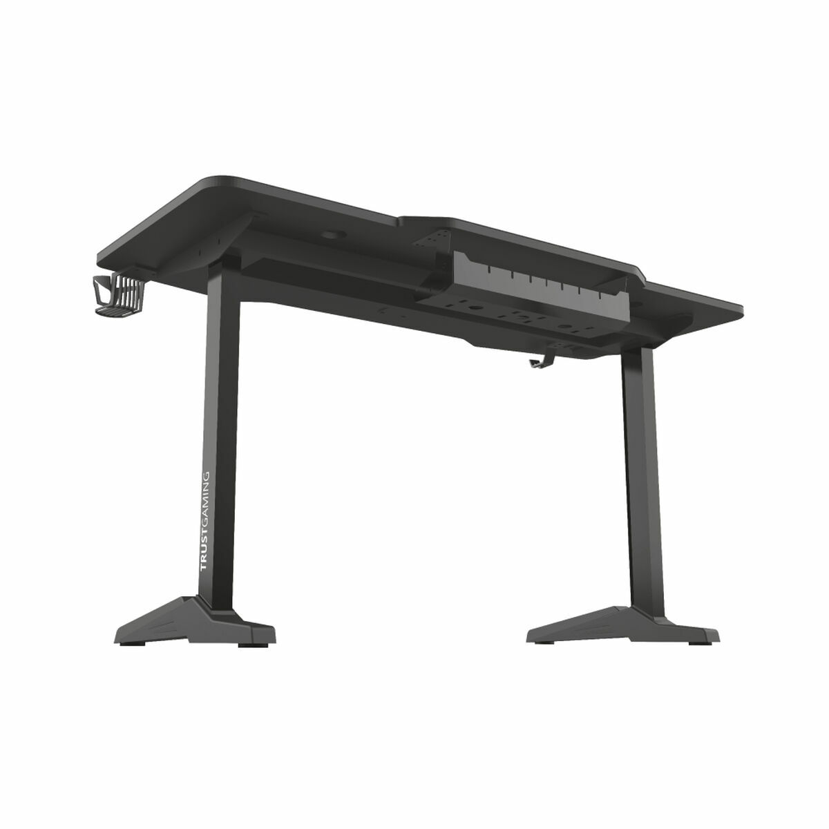 Skrivbord Trust GXT 1175 Imperius XL Gaming Svart Svart/Röd Stål 140 x 66 cm - 2