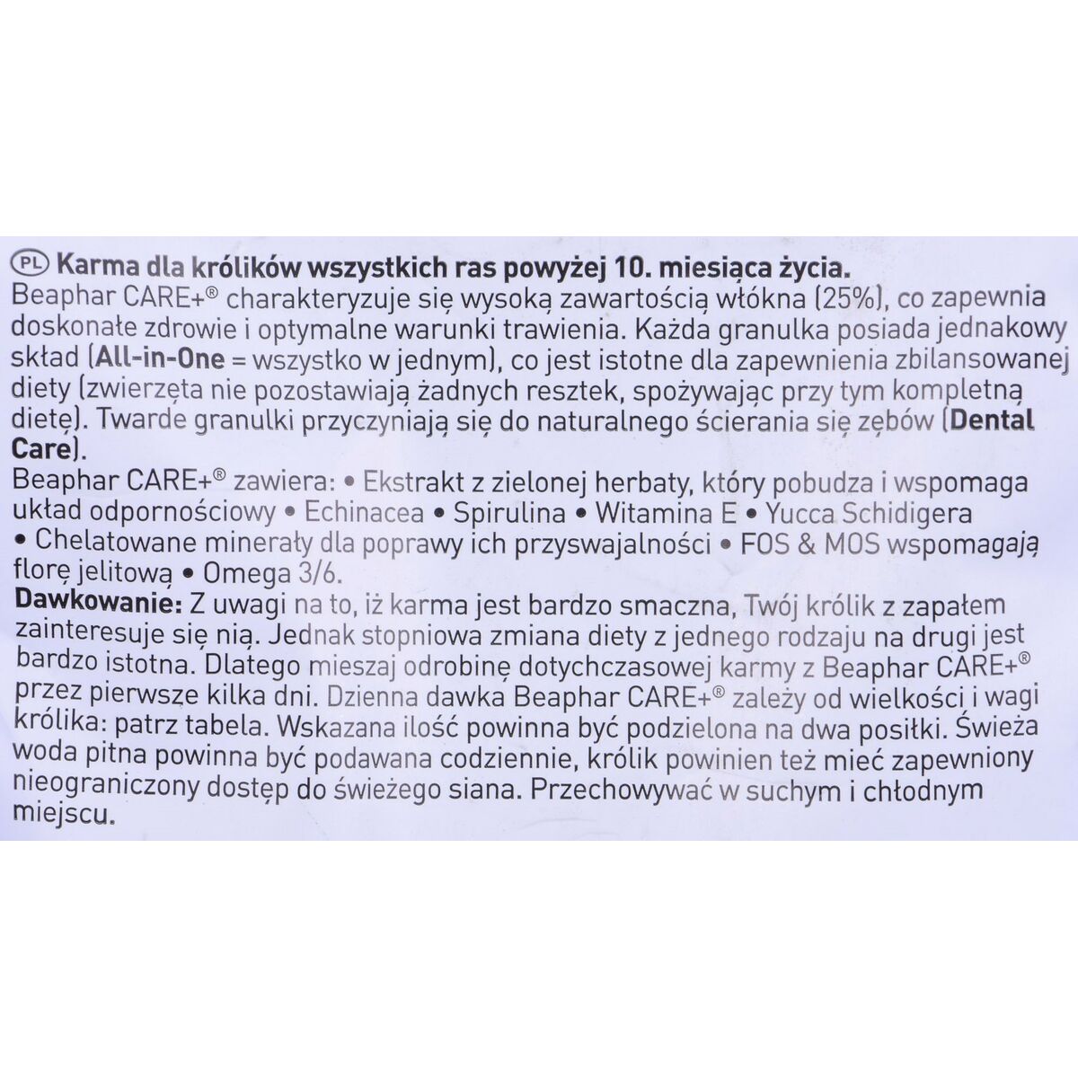 Kaninmat Beaphar Grönsak Kanin 1,5 Kg - 3