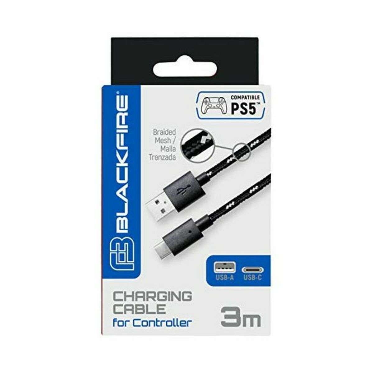 USB-laddkabel Blackfire PS5 Multicolour