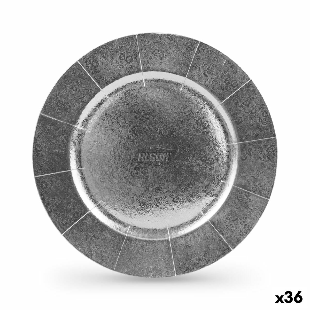 Platt skål Algon 33 cm (36 antal)