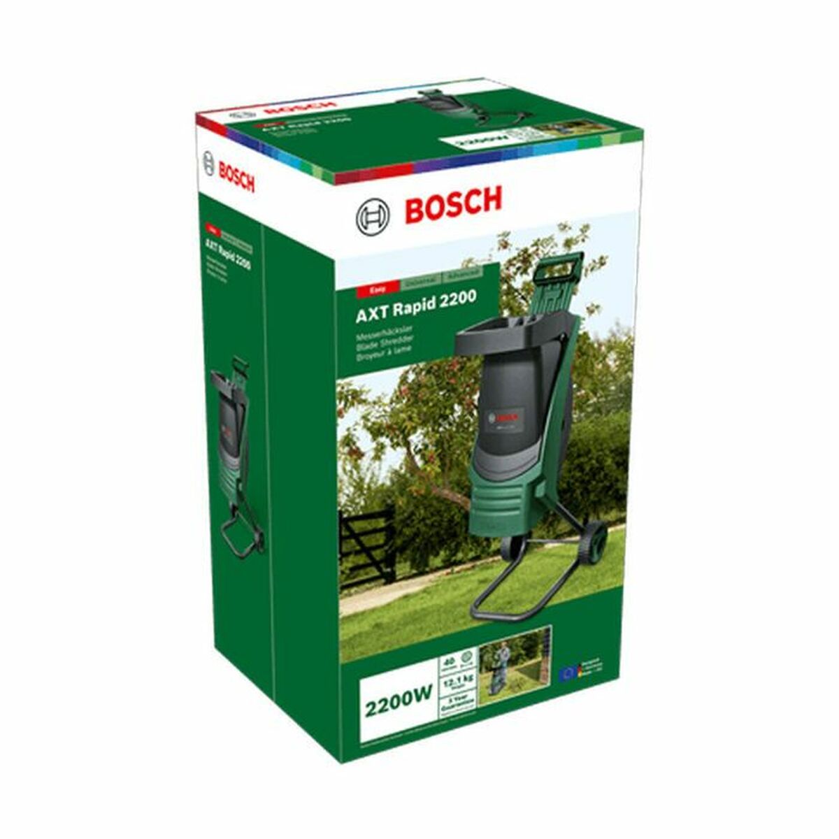 Trädgårdsflisare BOSCH AXT RAPID 2500W 2400 W 2500 W 2600 W 3000 W Trä - 2