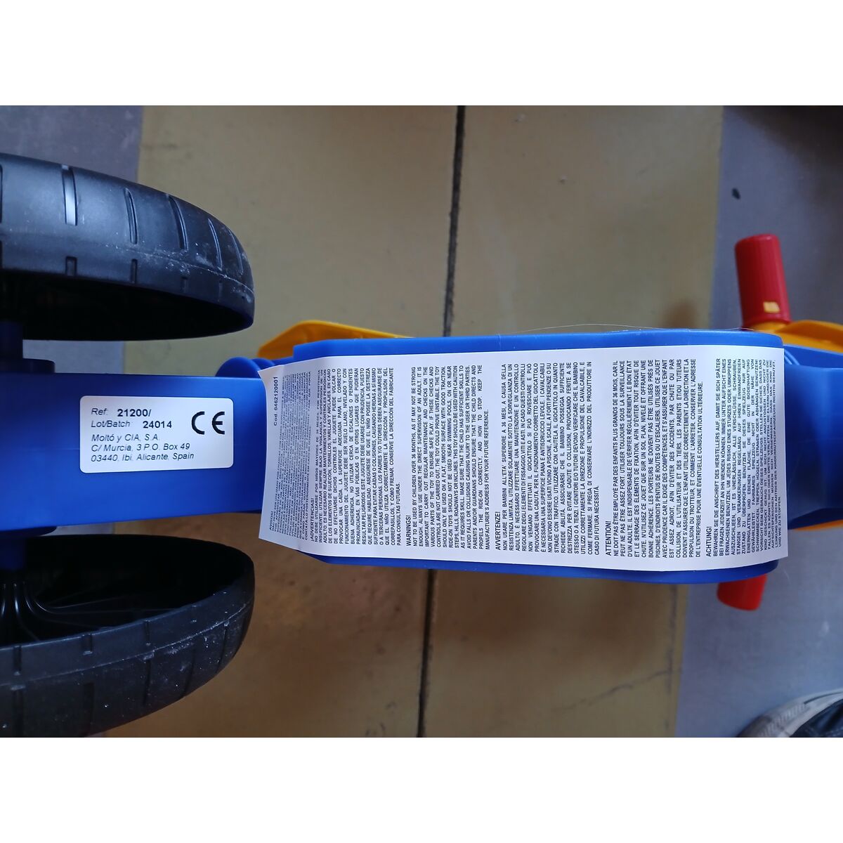 Trehjuling Moltó Motorcykel (53 cm) - 11