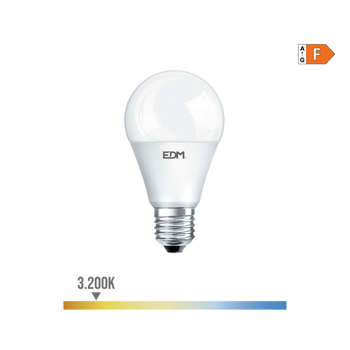 LED-lampa EDM 35387 F 150 W 10 W E27 932 Lm 6 x 11 cm (3200 K) - 6