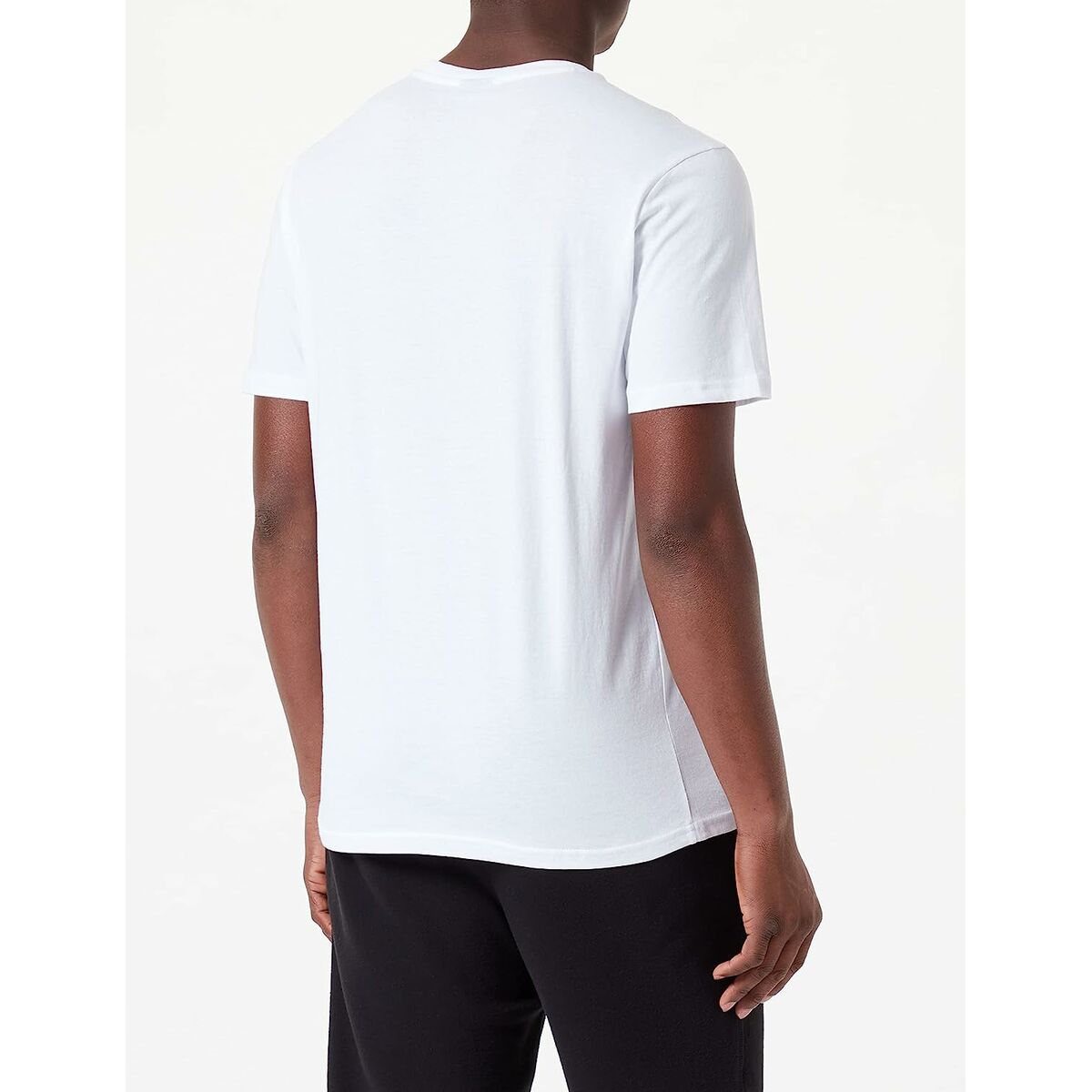 T-shirt med kortärm Herr Champion Crewneck Vit - 5
