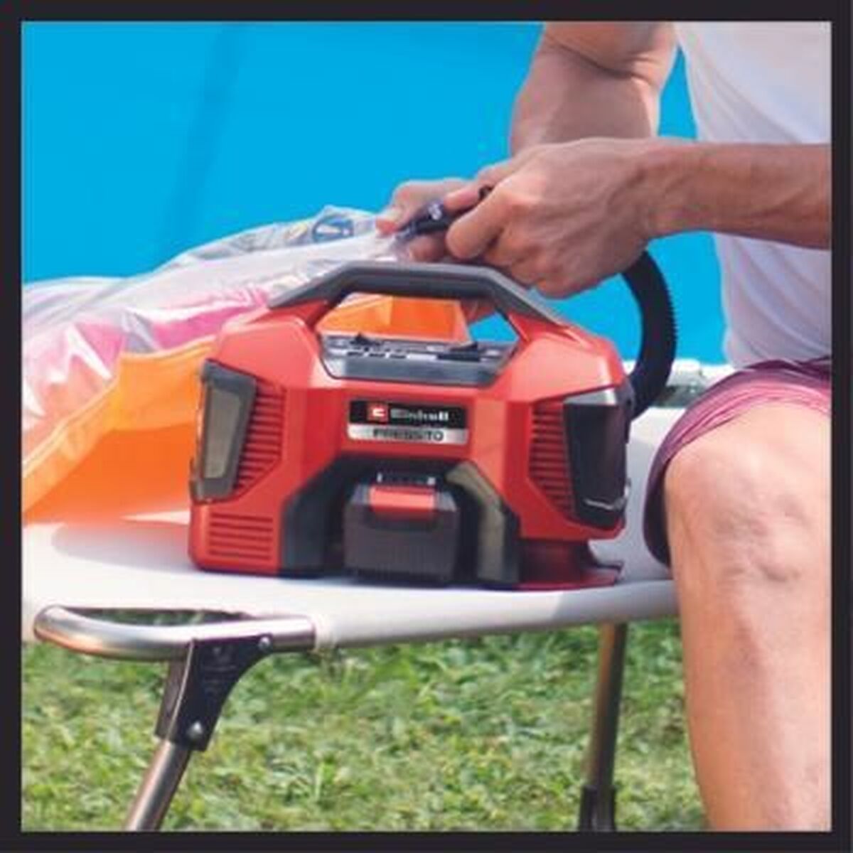 Luftkompressor Einhell PRESSITO 18/21 Solo 10,5 BAR 21 L/MIN - 6