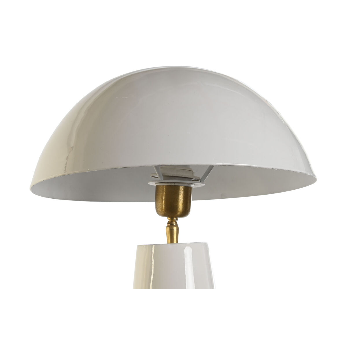 Bordslampa DKD Home Decor Vit Metall Järn 50 W 220 V 31 x 31 x 70 cm - 4