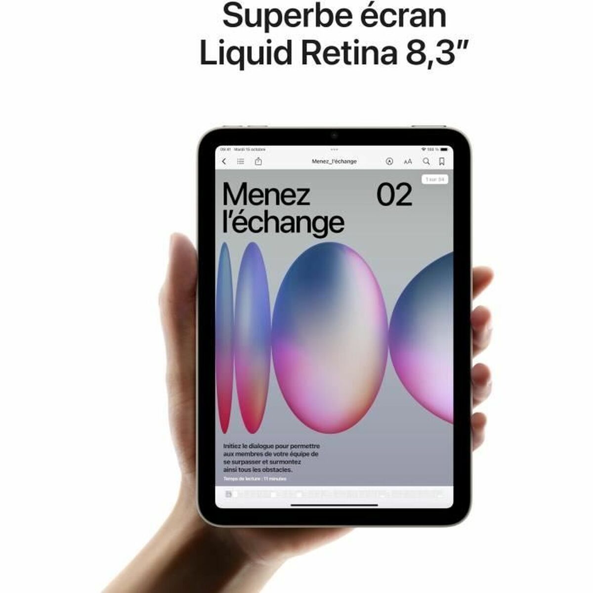 Läsplatta Apple iPad mini 8,3" 128 GB Grå - 8