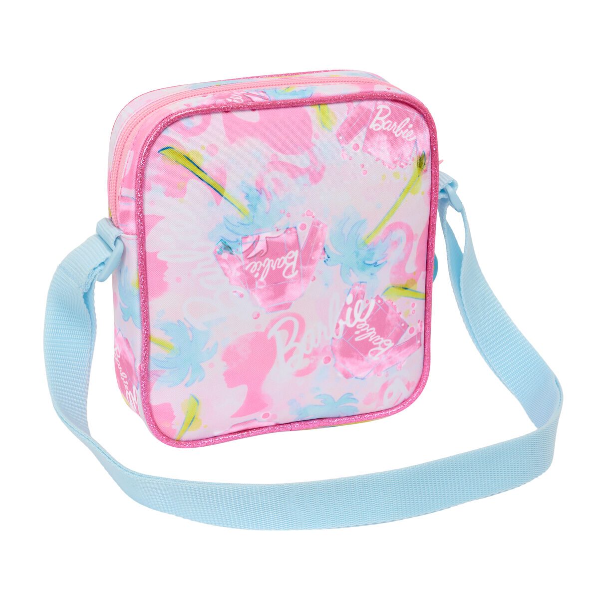 Axelväska Barbie Painterly Rosa Himmelsblå 16 x 18 x 4 cm - 3