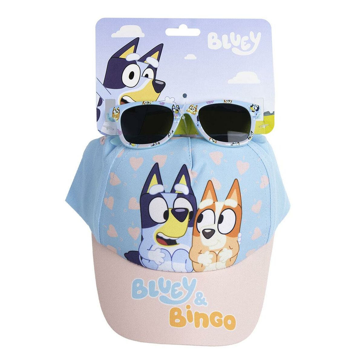 Barnkeps Bluey Blå (51 cm)