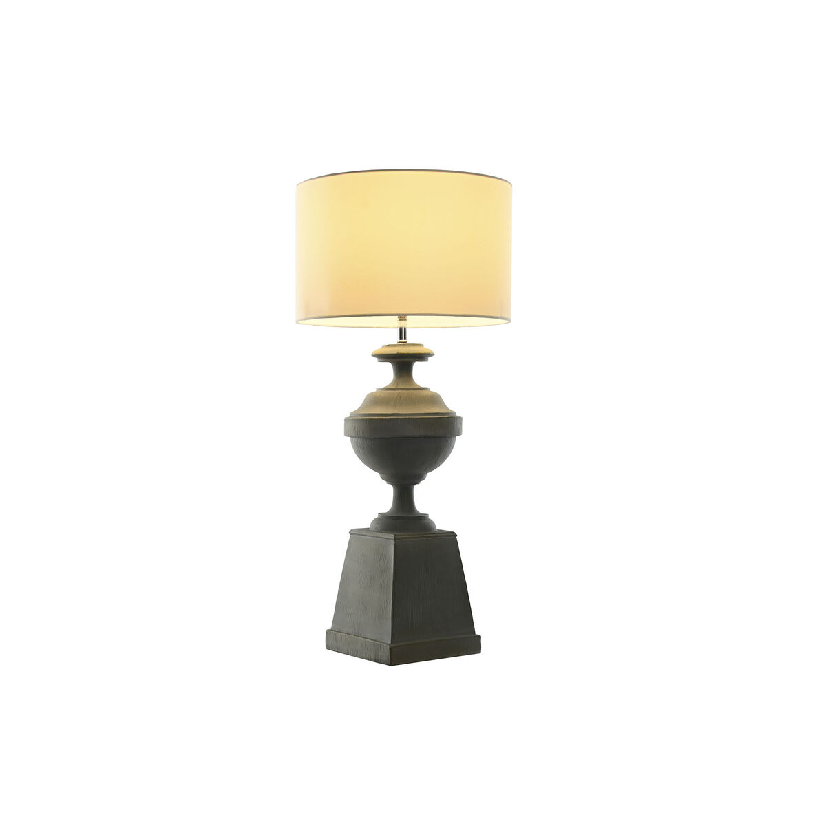 Bordslampa Home ESPRIT Vit Grå Harts 35,5 x 35,5 x 79 cm - 5
