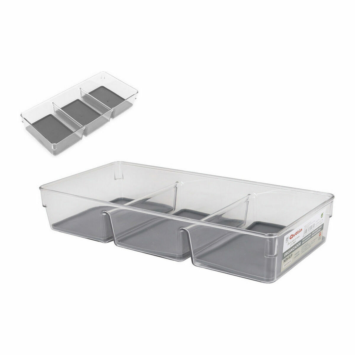 Organiserare Quttin Non-Slip 33 x 15,2 x 6 cm (33 x 15,2 x 6 cm) - 2