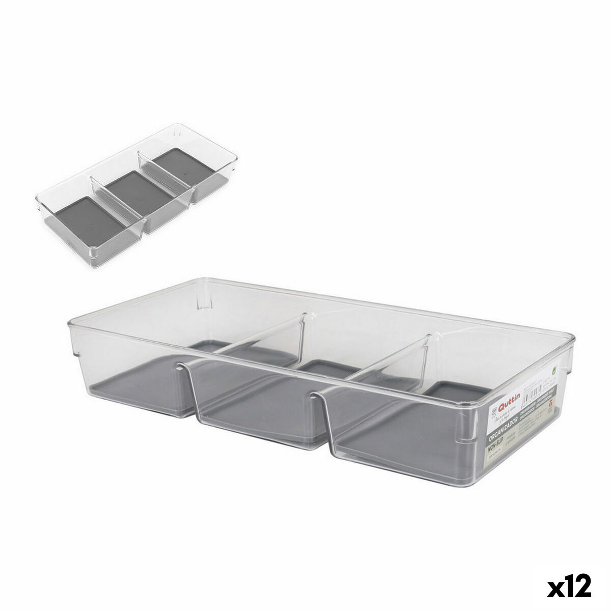 Organiserare Quttin Non-Slip 33 x 15,2 x 6 cm (33 x 15,2 x 6 cm)