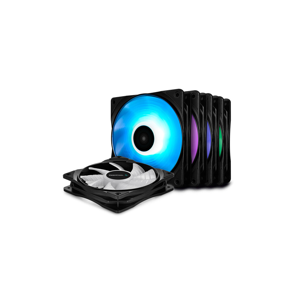 Lådfläkt DEEPCOOL DP-FRGB-RF120-5C-M Ø 12 cm (5 antal)