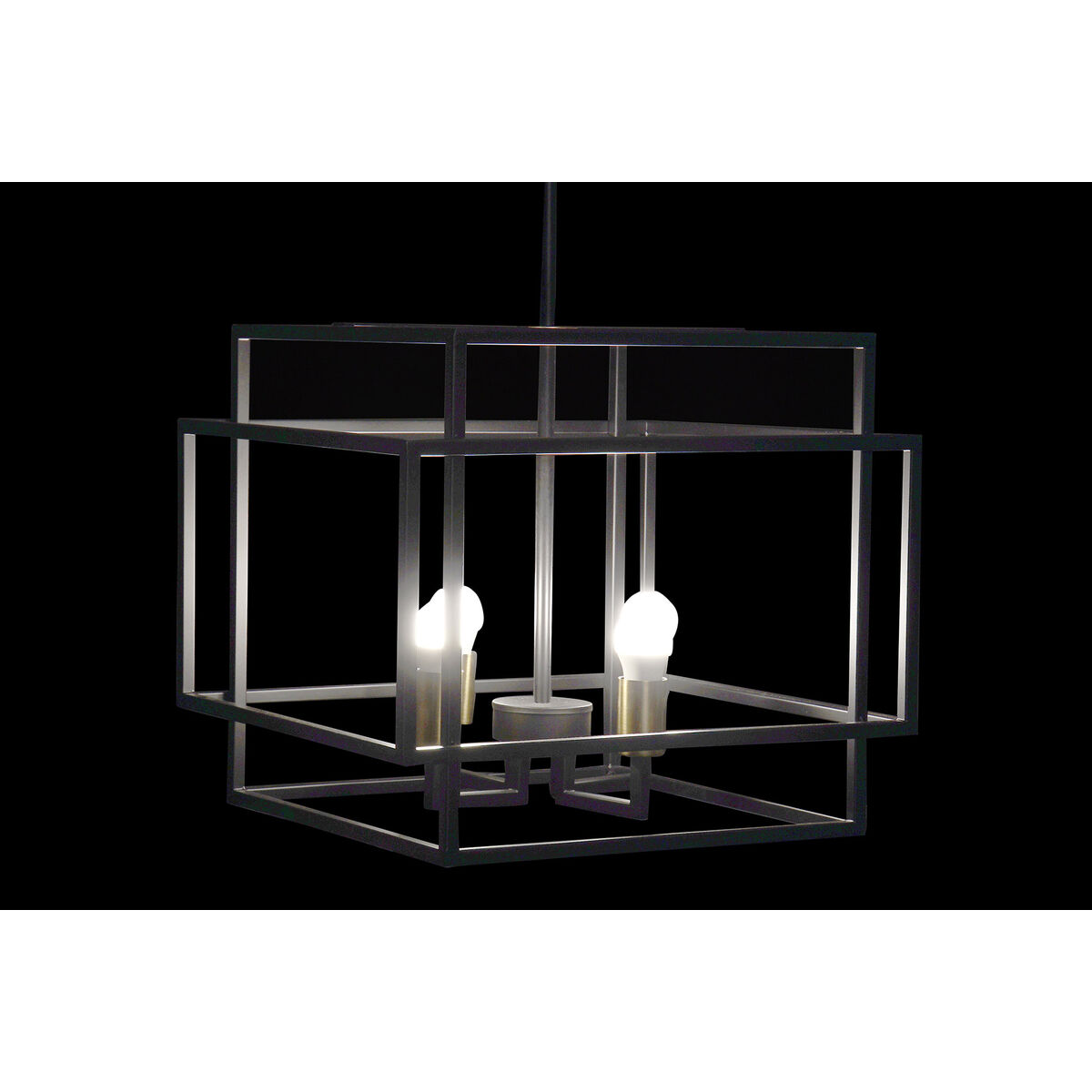 Taklampa DKD Home Decor Svart Metall 40 W 47 x 40 x 142 cm - 2