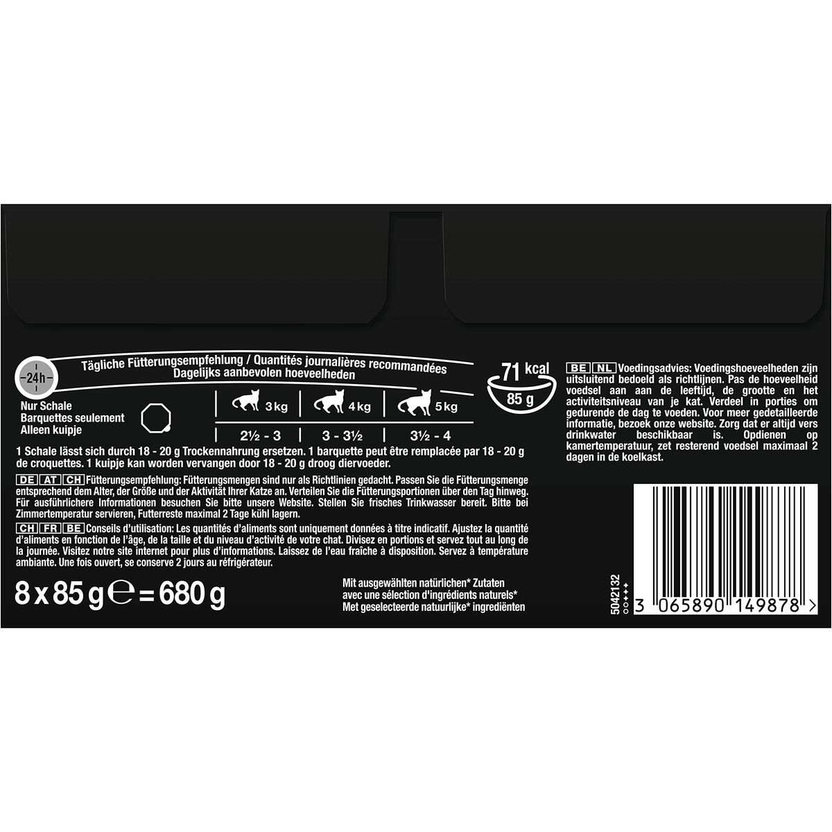 Kattmat Sheba Nature's Collection Mix Kyckling Lax 8 x 85 g - 2