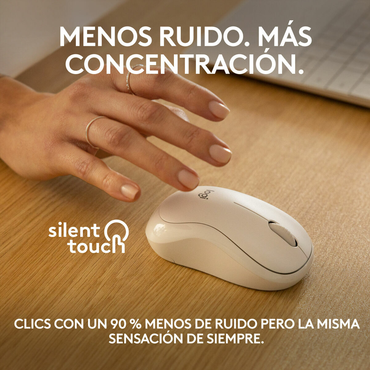 Mus Logitech M240 Vit - 6