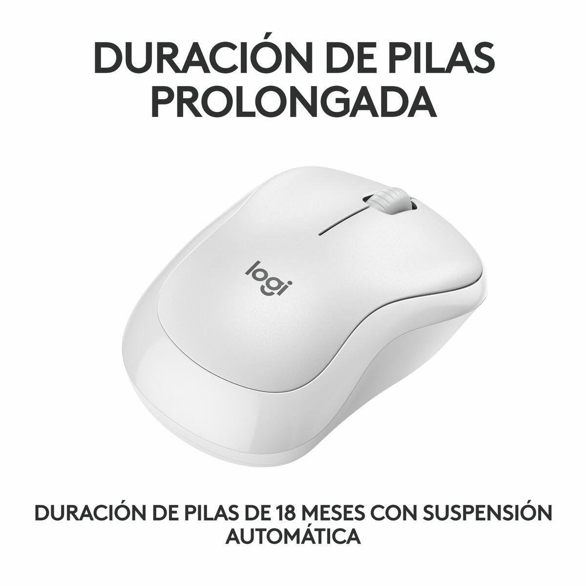 Mus Logitech M240 Vit - 5