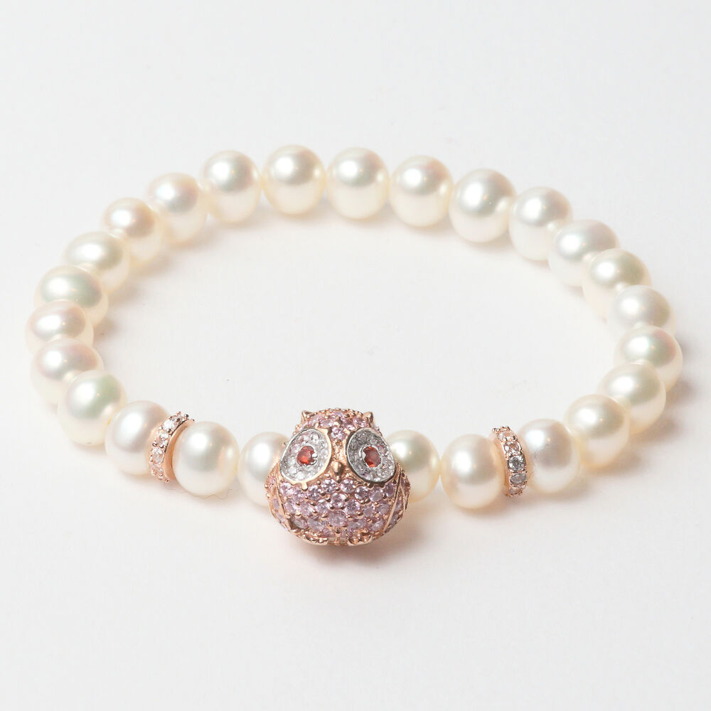 Damarmband Lancaster JLA-BR-OWL2WH 16 mm