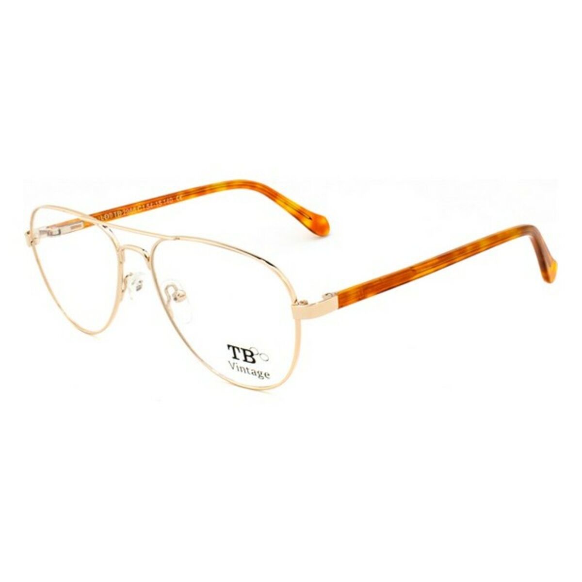 Glasögonbågar Titto Bluni TB2966-C1 Gyllene ø 54 mm - 6