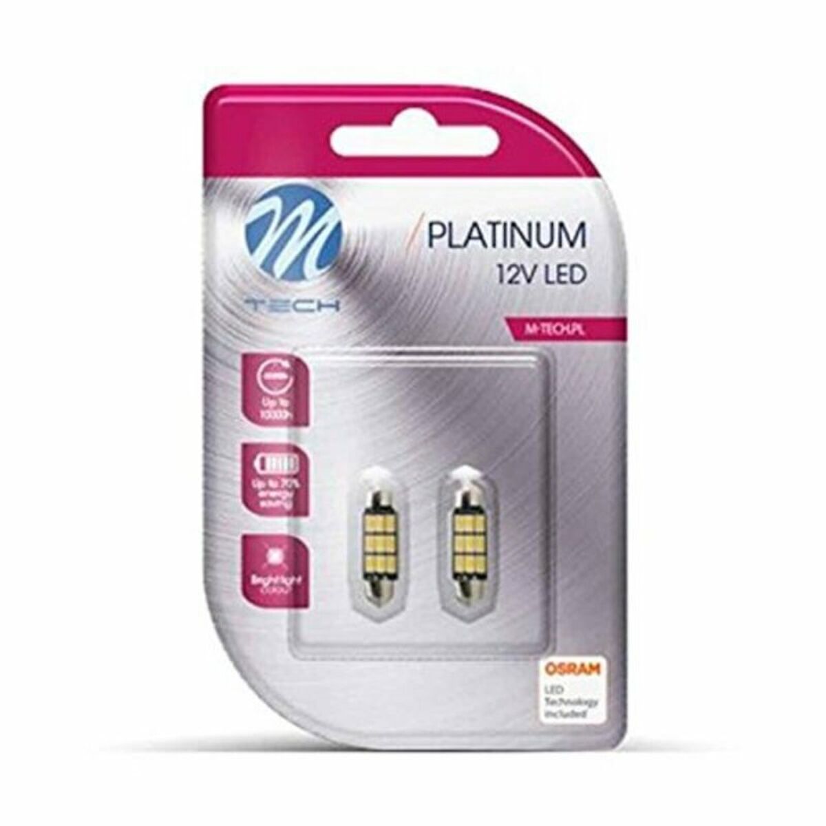 LED-lampa C5W M-Tech MT-LB815W - 3