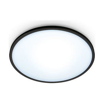 Taklampa Philips Wiz 14 W ø 24,2 x 2,3 cm Vit Svart Multicolour Metall Aluminium (2700 K) (6500 K)