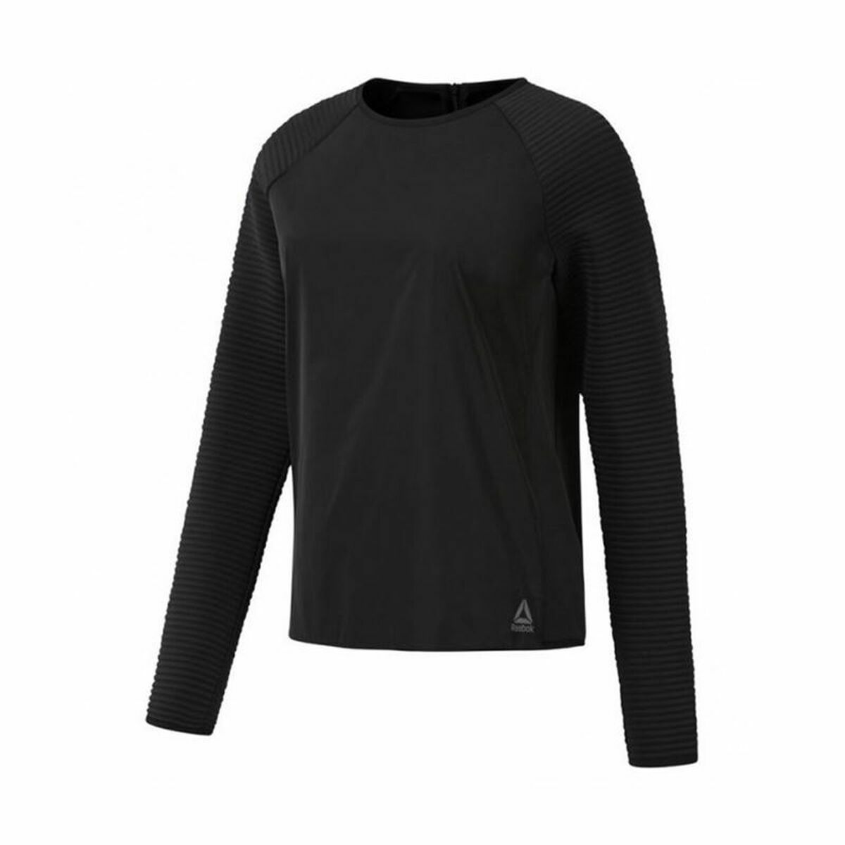 T-shirt med lång ärm Dam Reebok Thermowarm Deltapeak Svart - 8