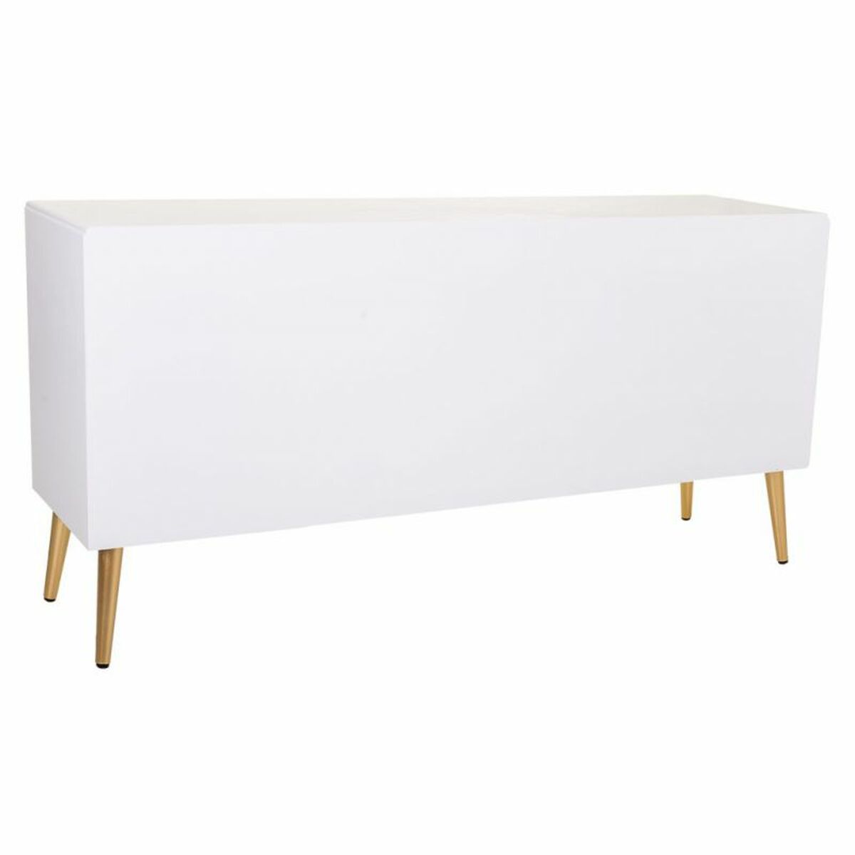 Skänk Alexandra House Living Vit Gyllene Trä MDF 42 x 71 x 145 cm - 4