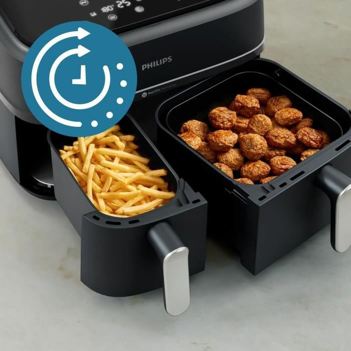 Luftfritös Philips Na351.00 Svart 9 L - 5