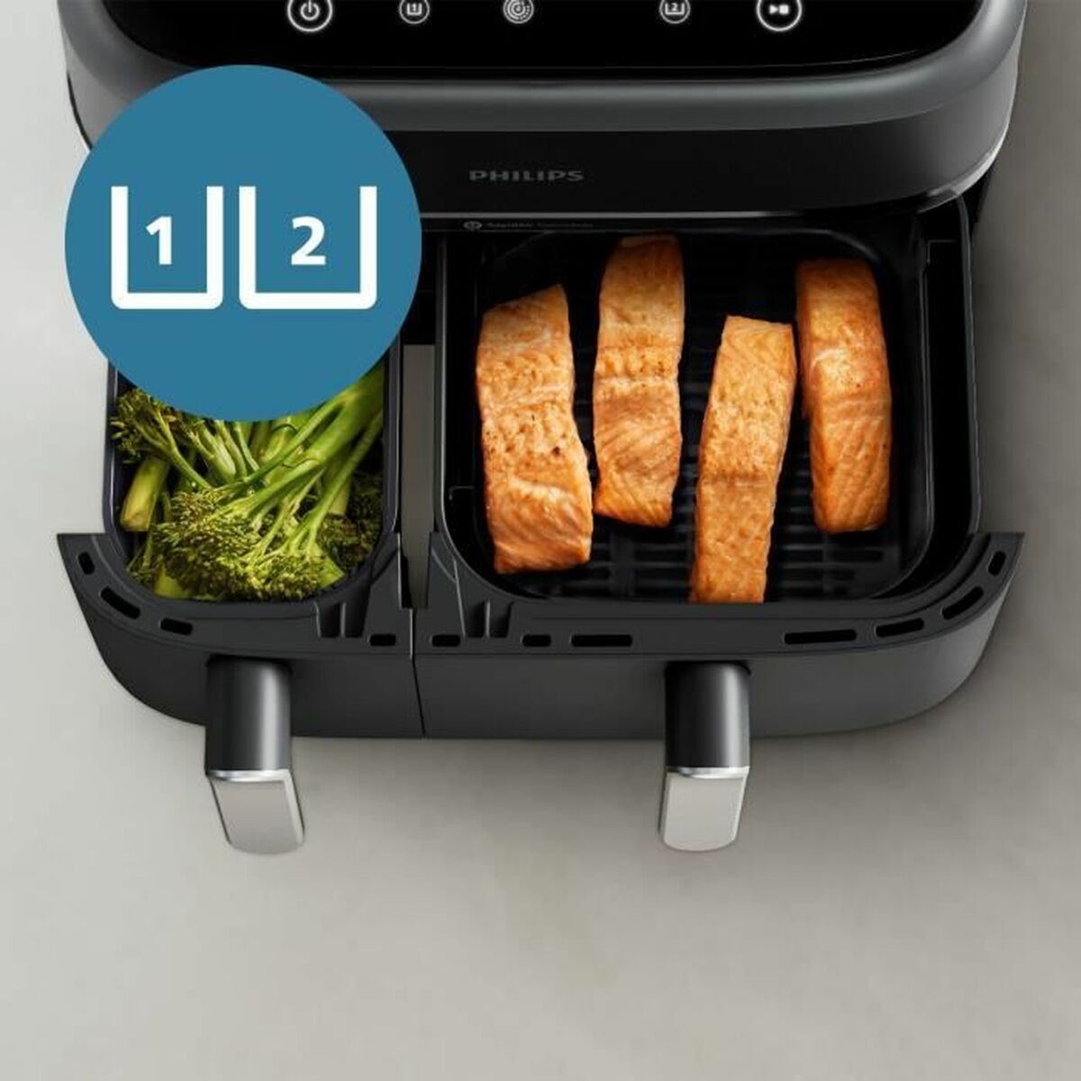 Luftfritös Philips Na351.00 Svart 9 L - 4