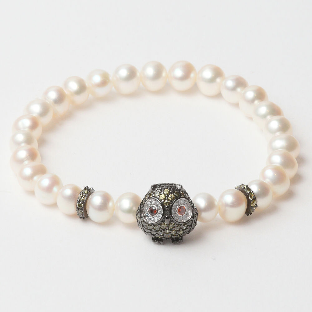 Damarmband Lancaster JLA-BR-OWL3WH 16 mm