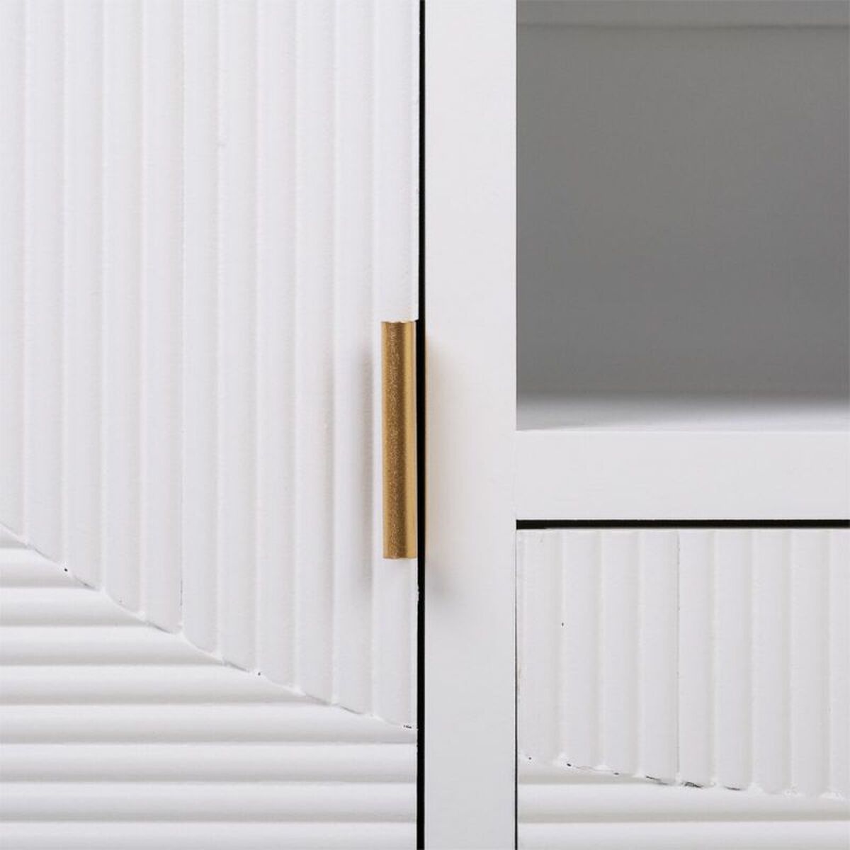 Skänk Alexandra House Living Vit Gyllene 40 x 61 x 121 cm - 7