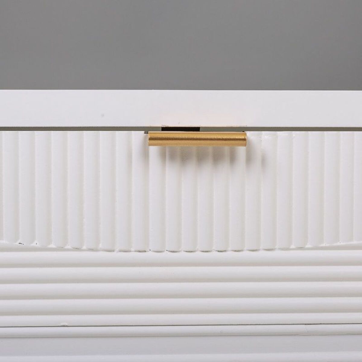 Skänk Alexandra House Living Vit Gyllene 40 x 61 x 121 cm - 8