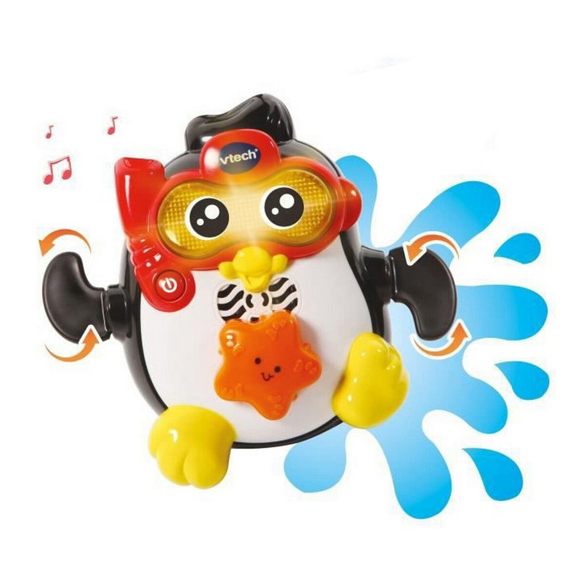 Badleksaker Vtech Baby Gédéon, swimming champion - 2