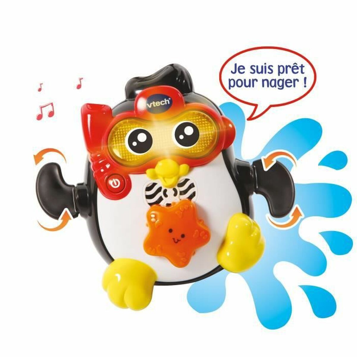 Badleksaker Vtech Baby Gédéon, swimming champion - 6