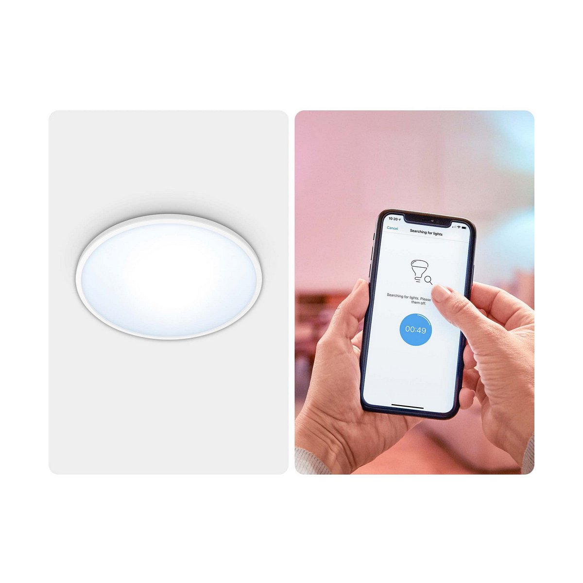 Taklampa Philips Wiz 16 W 29,2 x 2,3 cm Vit Multicolour (2700 K) (6500 K) - 10