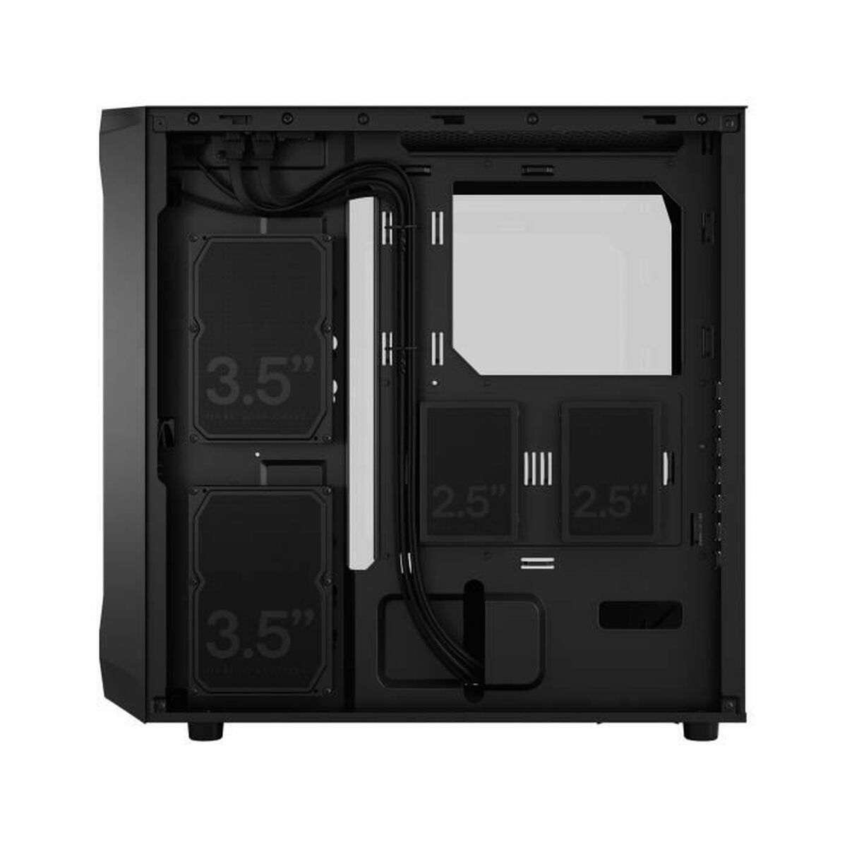 ATX Semitorn Fractal Focus 2 Svart - 5
