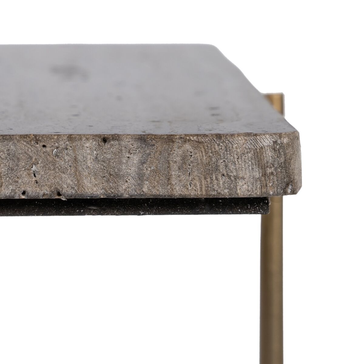 Soffbord Marmor Järn 50 x 50 x 45 cm - 3