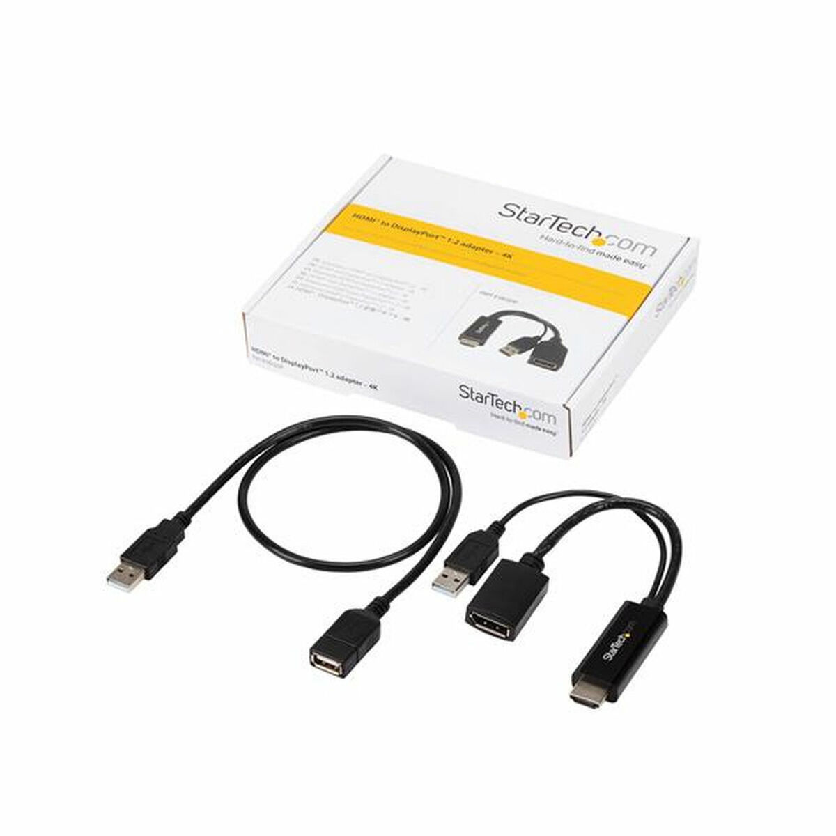 DisplayPort till HDMI Adapter Startech HD2DP                Svart 4K - 3