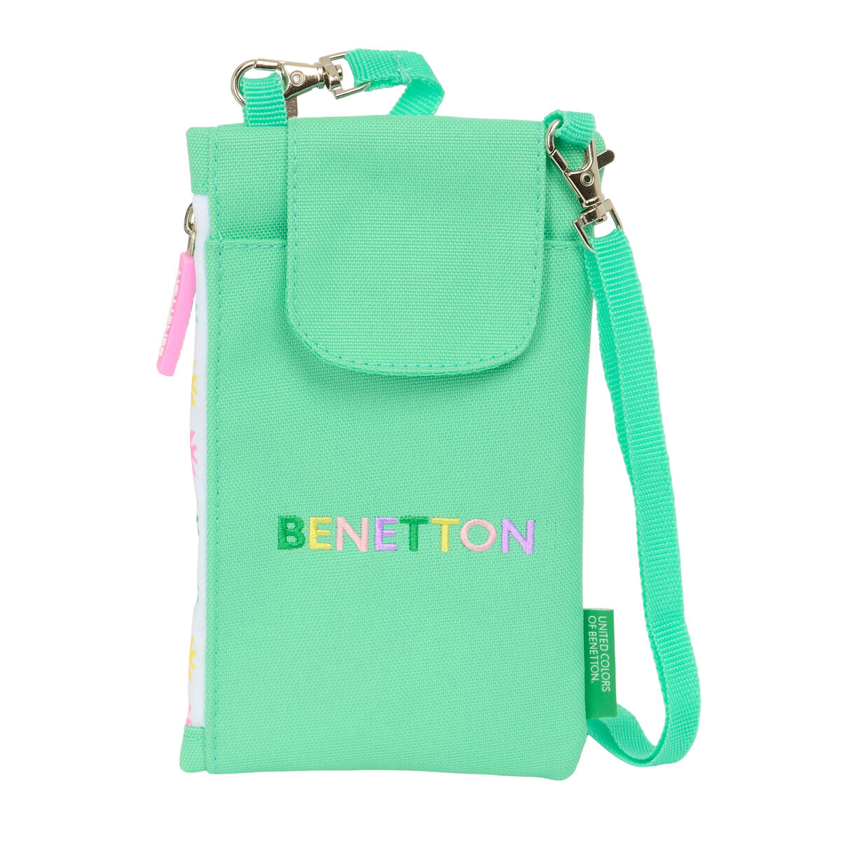 Mobilväska Benetton Mint Grön