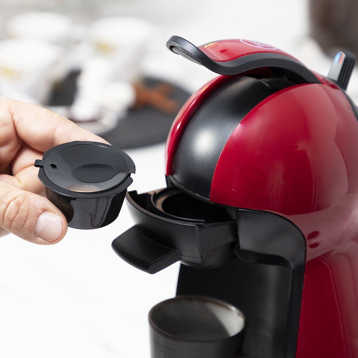 Uppsättning med 3 återanvändbara kaffekapslar Redol InnovaGoods - 18